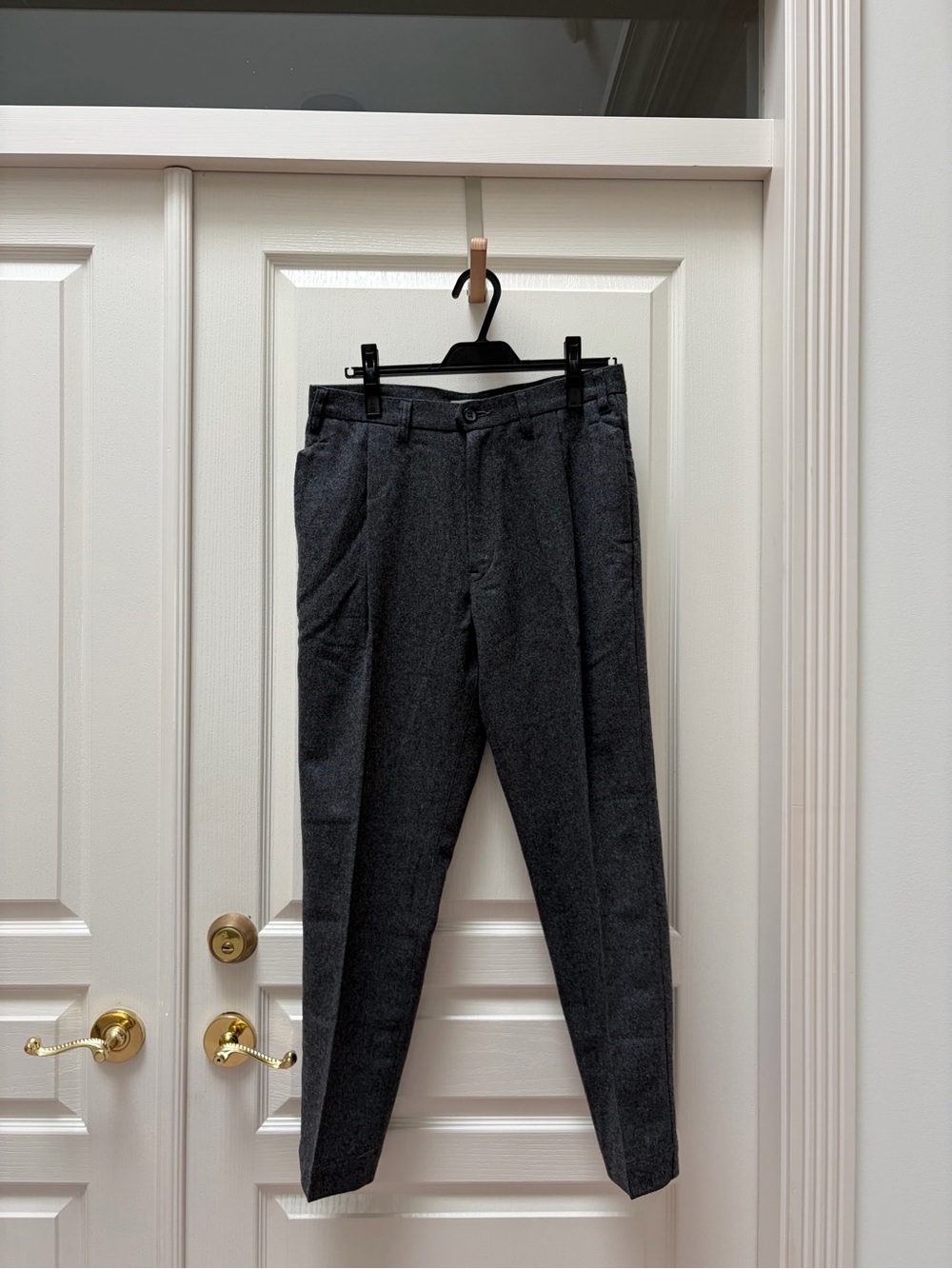 CCP charcoal wool pants
